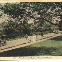 Vista from Hotel Sippican Piaz