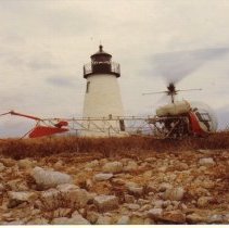 Tower at Bird Island with phot