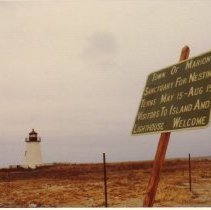 Sign on Bird Island