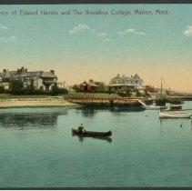 2128 Residence of Edward Hamlin and The Knowlton Cottage, Marion, Mass.