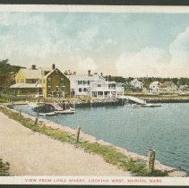 View from Long Wharf, Looking West, Marion, Mass.
