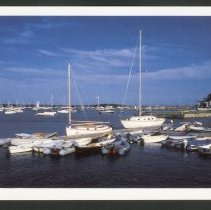 No. 3868 Simmons Cottage & The Harbor from The Sippican, Marion, Mass.
