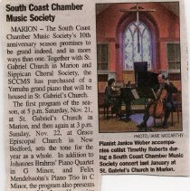 South Coast Chamber Music Soiety