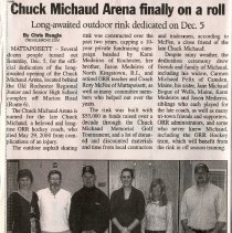 Chuck Michaud Arena finally on a roll