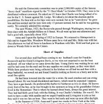 My Recollections of the Roosevelts