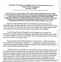 My Recollections of the Roosevelts