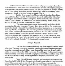 My Recollections of the Roosevelts