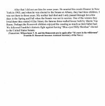 My Recollections of the Roosevelts