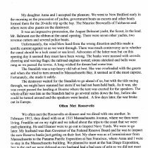 My Recollections of the Roosevelts