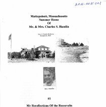My Recollections of the Roosevelts