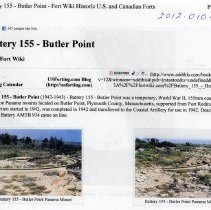Battery 155 - Bultler Point