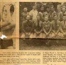 Boy Scouts Practice Commando Fighting at Noquochoke