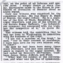 Hints at Bribery Denied