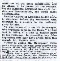 Hints at Bribery Denied