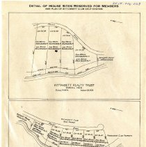 Detail of House Sites Reserved for Members