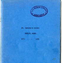 St. Gabriel's Church Marion, Mass. 1871 - 1956