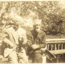 Capt Henry Lewis on right