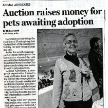 Auction raises money for pets awaiting adoption