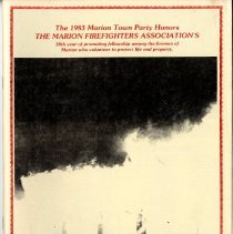 The 1983 Marion Town Party Honors The Marion Firefighters Association's