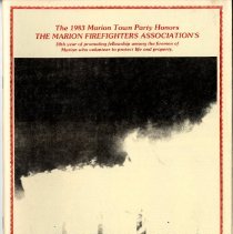 The 1983 Marion Town Party Honors The Marion Firefighters Association's