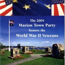 The 2004 Marion Town Party honors the World War II Veterans