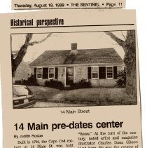 14 Main pre-dates center