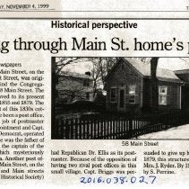 Sorting through Main St. home's past
