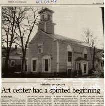 Art center had a spirited beginning