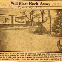 Will Blast Rock Away