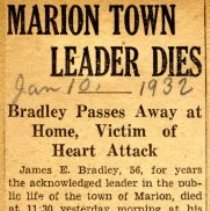 Marion Town Leader Dies