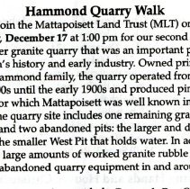 Hammond Quarry Walk