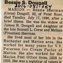 Bessie S. Dougall