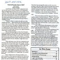 Farewell to the Class of 2017