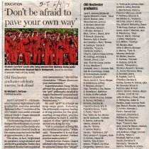 Don't be afraid to pave your own way