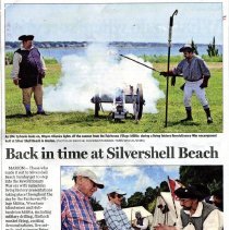 Back in time at Silvershell beach