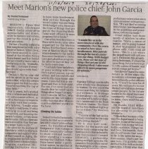 Meet Marion's new police chief: John Garcia
