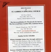 Saint Gabriel's Episcopal Church Marion, Massachusetts