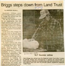 Briggs step down from Lands Trust