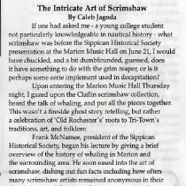 The Intricate Art of Scrimshaw