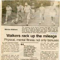 Walkers rack up the milage