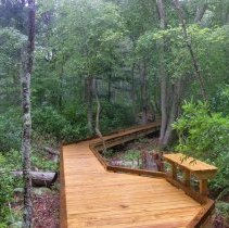 Sippican Lands Trust cuts the ribbon for Osprey March Boardwalk