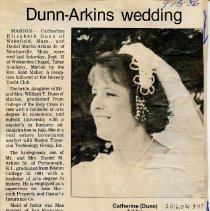 Dunn-Arkins wedding