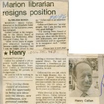Marion librarian resigns position