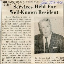 Services Held For Well-Known Resident