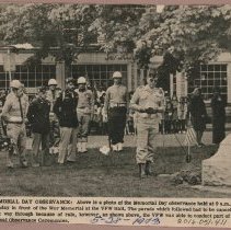 Memorial Day Observance