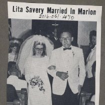 Lita Savery Married In Marion