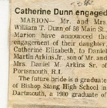 Catherine Dunn Engaged