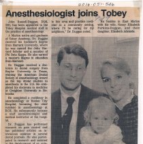 Anesthesiologist joins Tobey