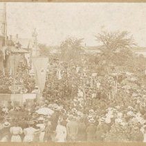Dedication of Soldiers' Monument