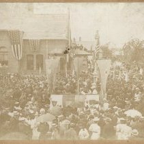 Dedication of Soldiers' Monument